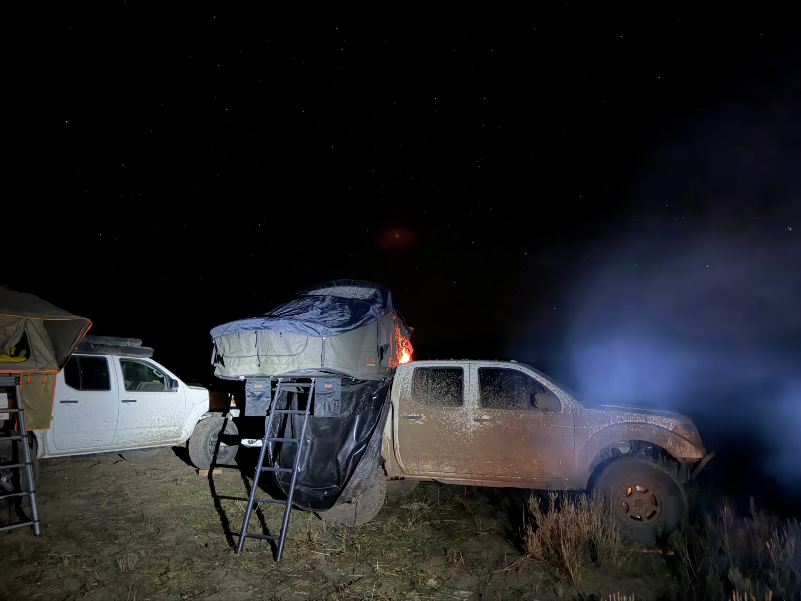 rooftop tent v off-road trailer