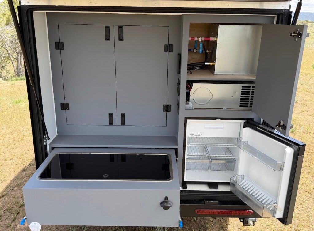 Off road trailer failure will never occur with the interior