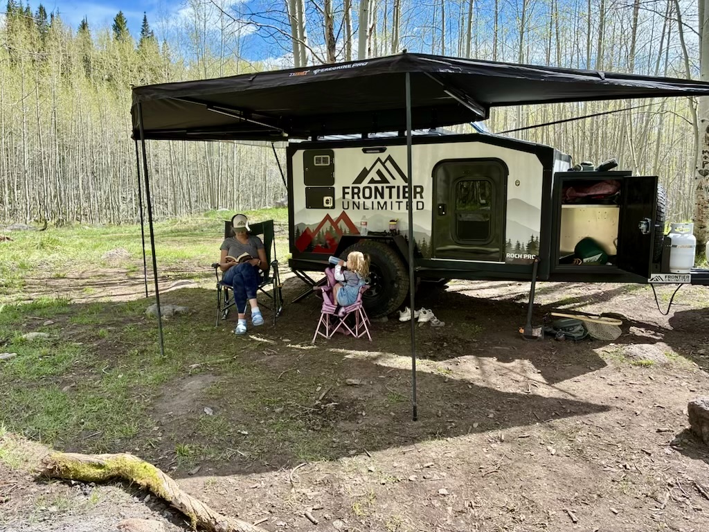 rooftop tent v off-road trailer