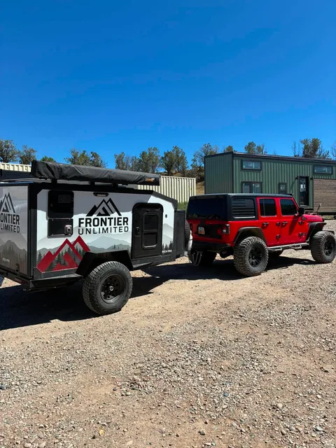 off-road camper towing