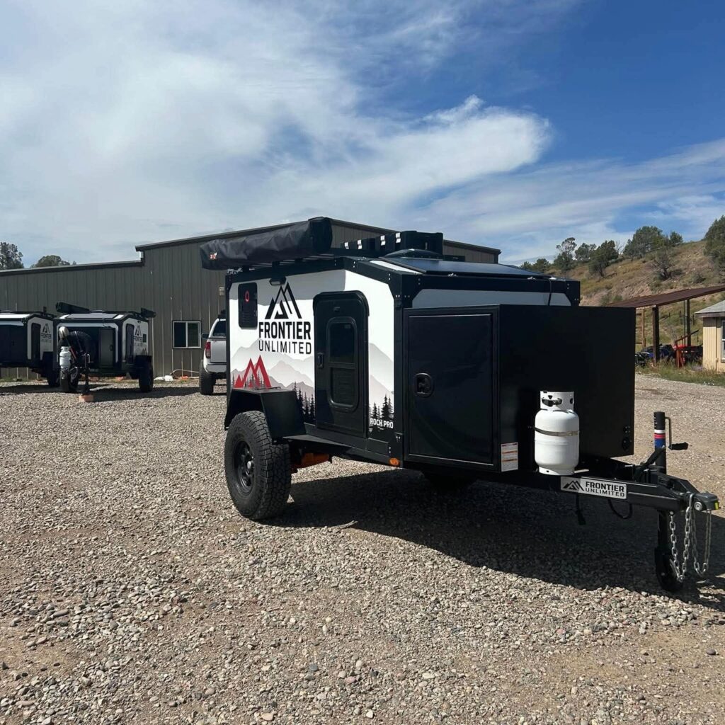 off-road camper water system on the Frontier Unlimited Roch Pro