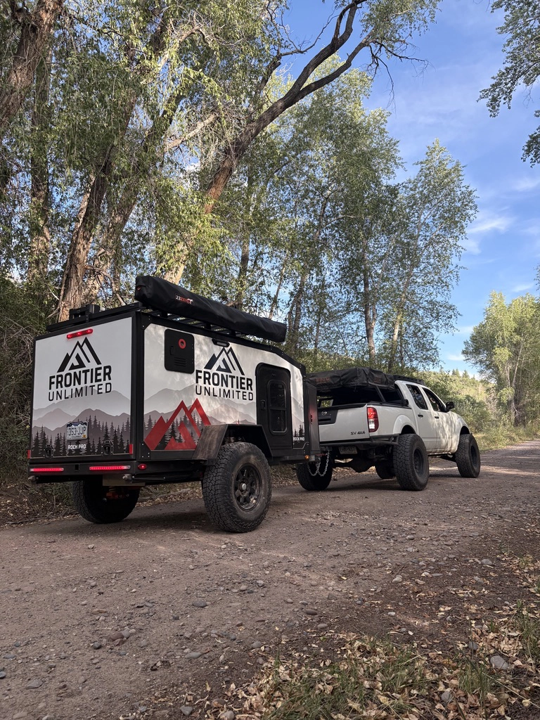 square drop camper setup guide: Frontier Unlimited!