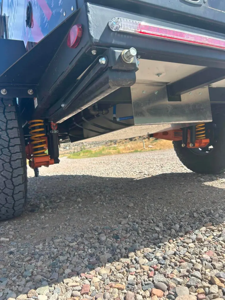 off-road camper water system