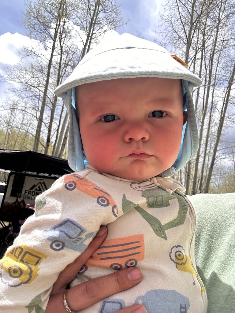Camping with toddlers and infants is a breeze with the Roch Pro!