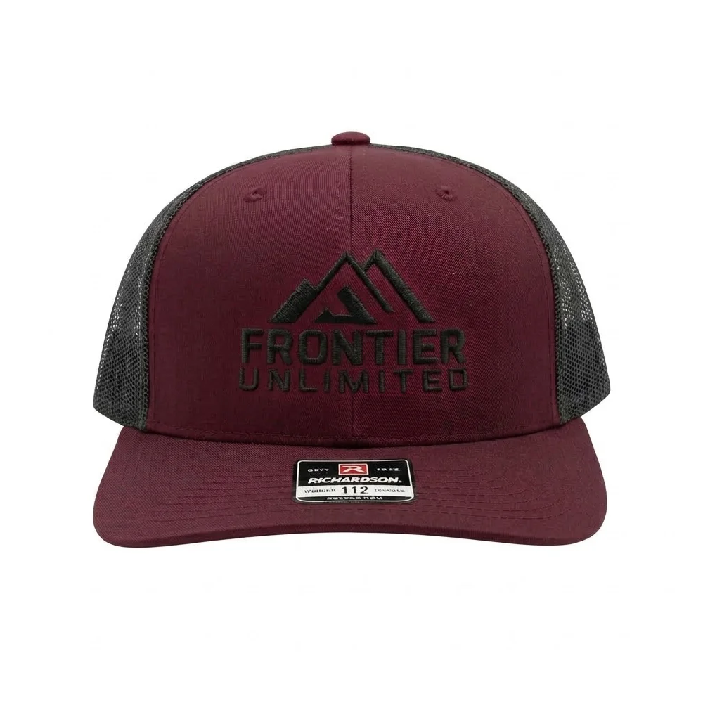 frontier-unlimited-richardson-112-trucker-hat-red1